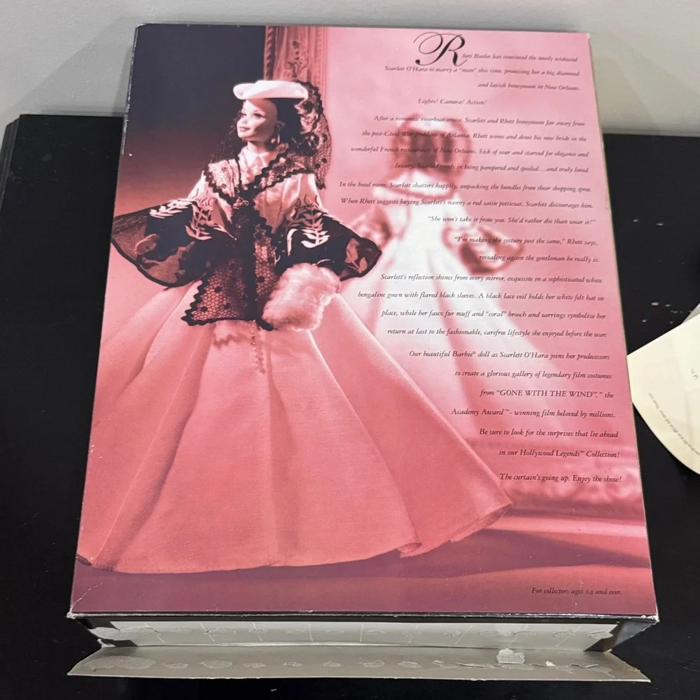 Barbie as Scarlett O’Hara Mattel 13254 Hollywood Legends Collection